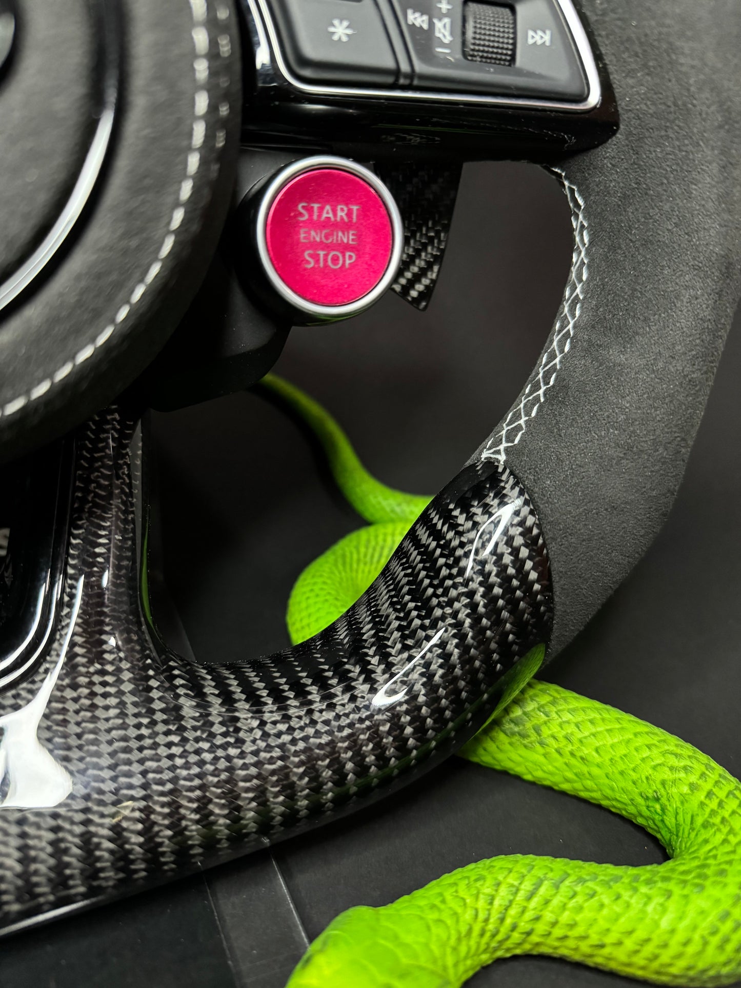 Audi Carbon Sport Steering Wheel