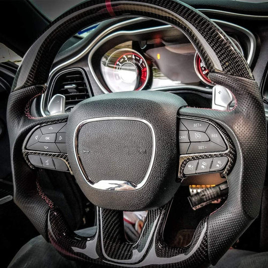 Jeep Carbon Sports Steering Wheel