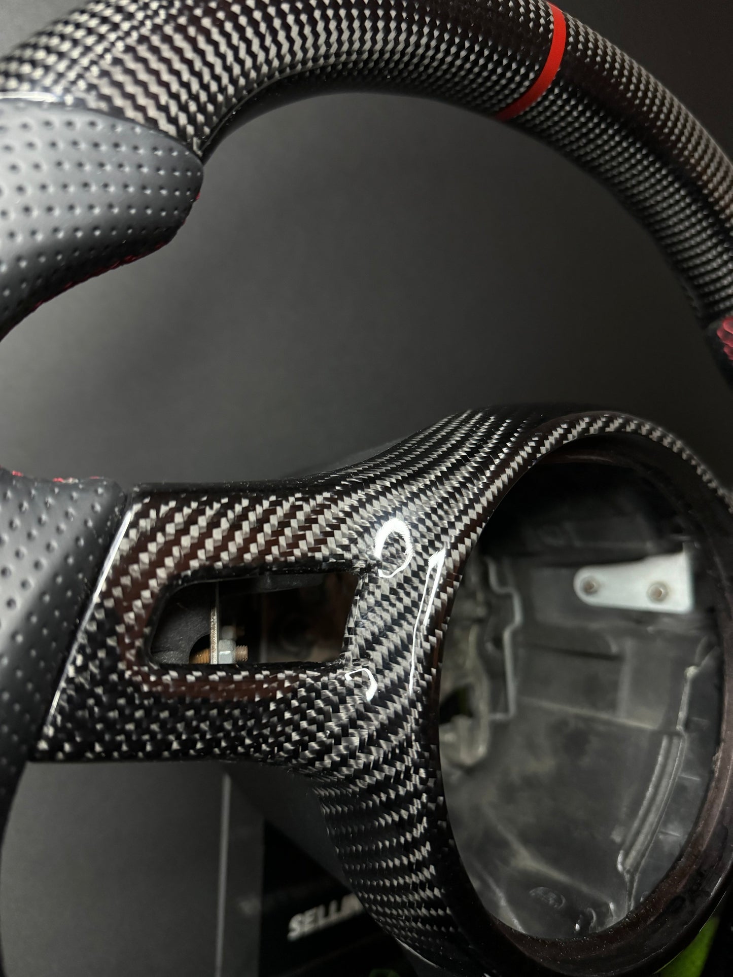 Porsche carbon sport steering wheel