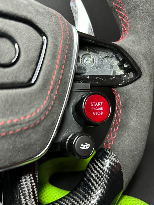 Audi Sport Steering Wheel Carbon (LED)