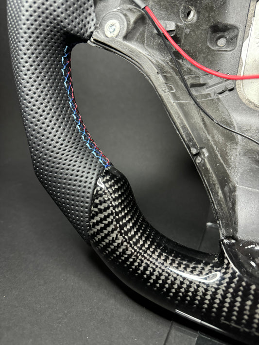 BMW Sport Steering Wheel Carbon (LED) E-Series
