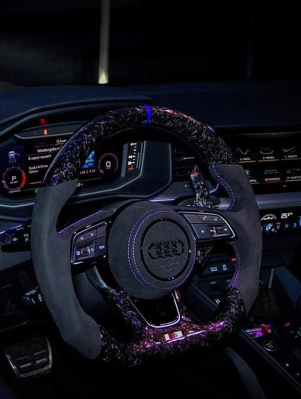 Audi Sport Steering Wheel Forged Carbon SPACE
