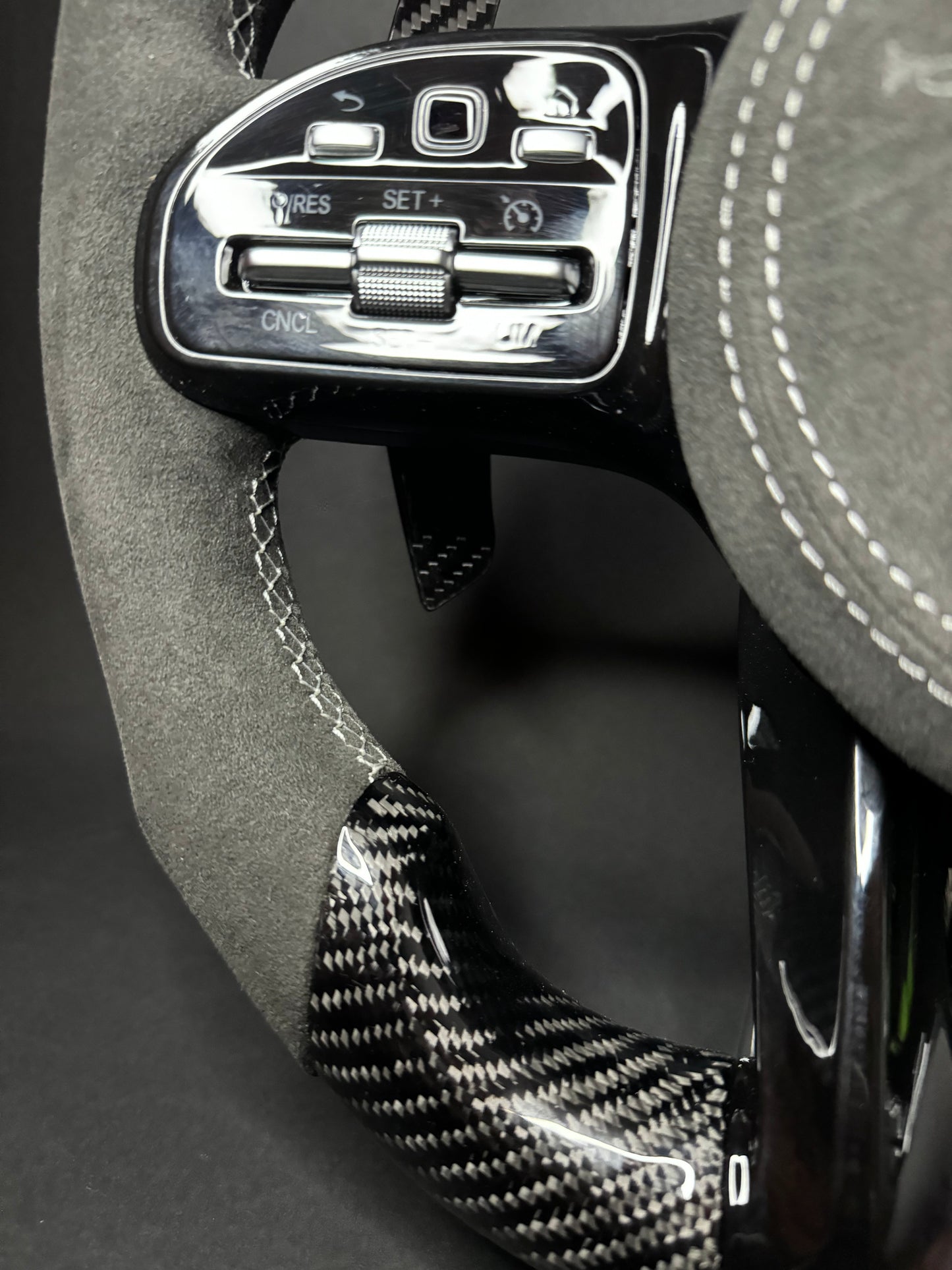 Mercedes AMG Carbon Sport Steering Wheel (Upgrade to Facelift)