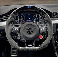 VW Golf 7/7.5 Sport Steering Wheel Carbon R8 (LED)