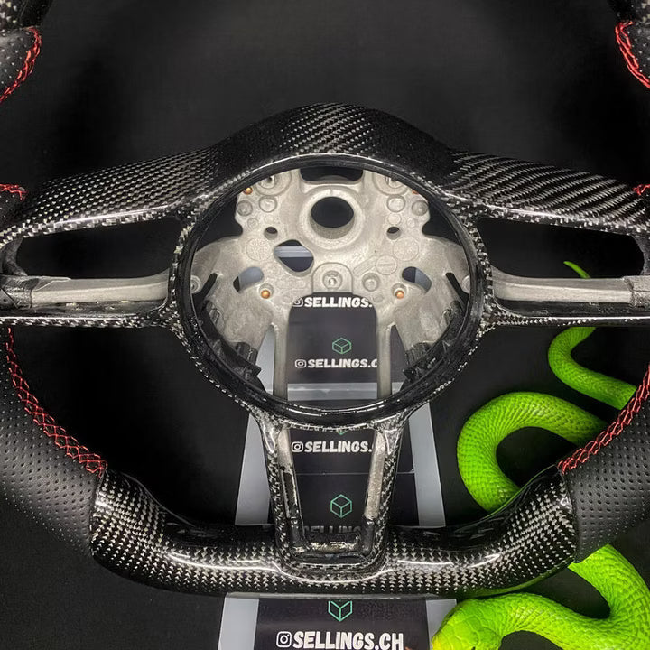 Porsche Carbon Sport Steering Wheel (LED)