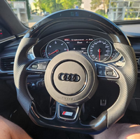Audi Sport Steering Wheel Black Gloss (LED)