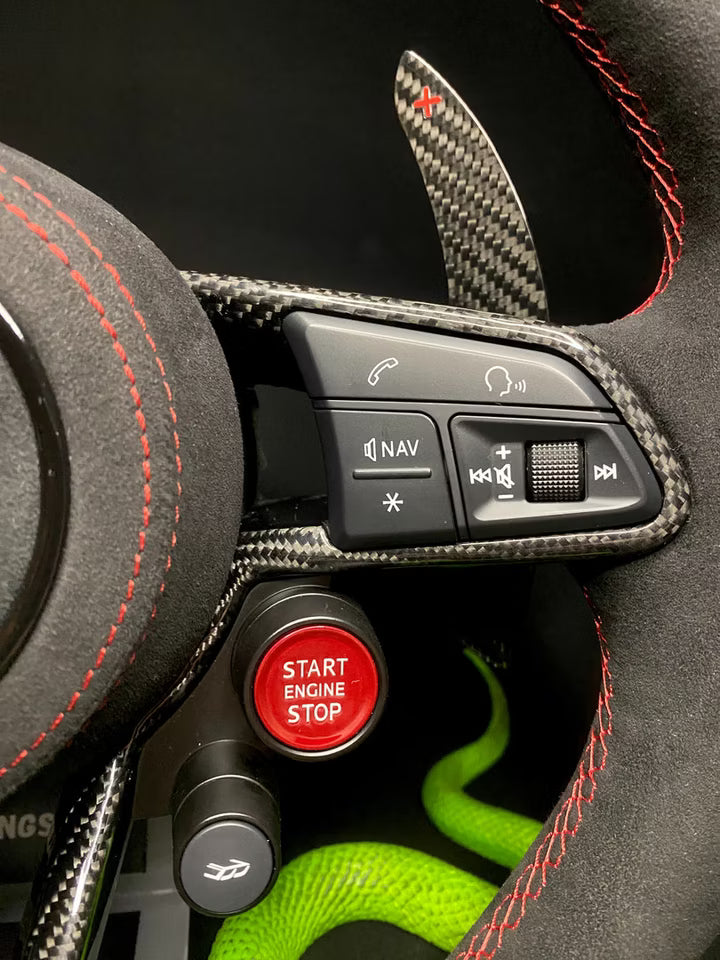 Audi Sport Steering Wheel Carbon LED (R8 upgrade)