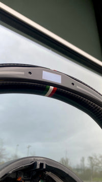 Alfa Romeo Carbon Sports Steering Wheel (LED)