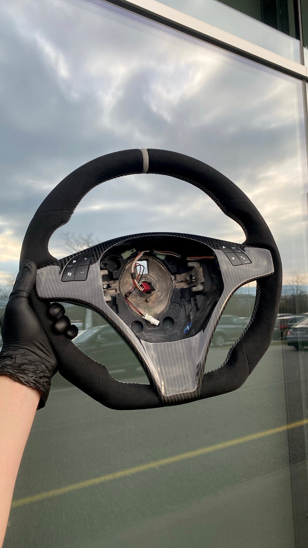 Alfa Romeo Alcantara Sports Steering Wheel
