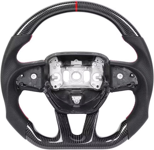 Dodge Carbon Sport Steering Wheel (LED)