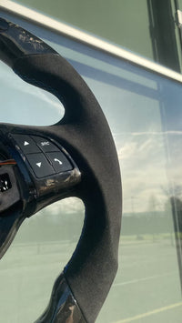Fiat Sport Steering Wheel Forged Carbon (LED)