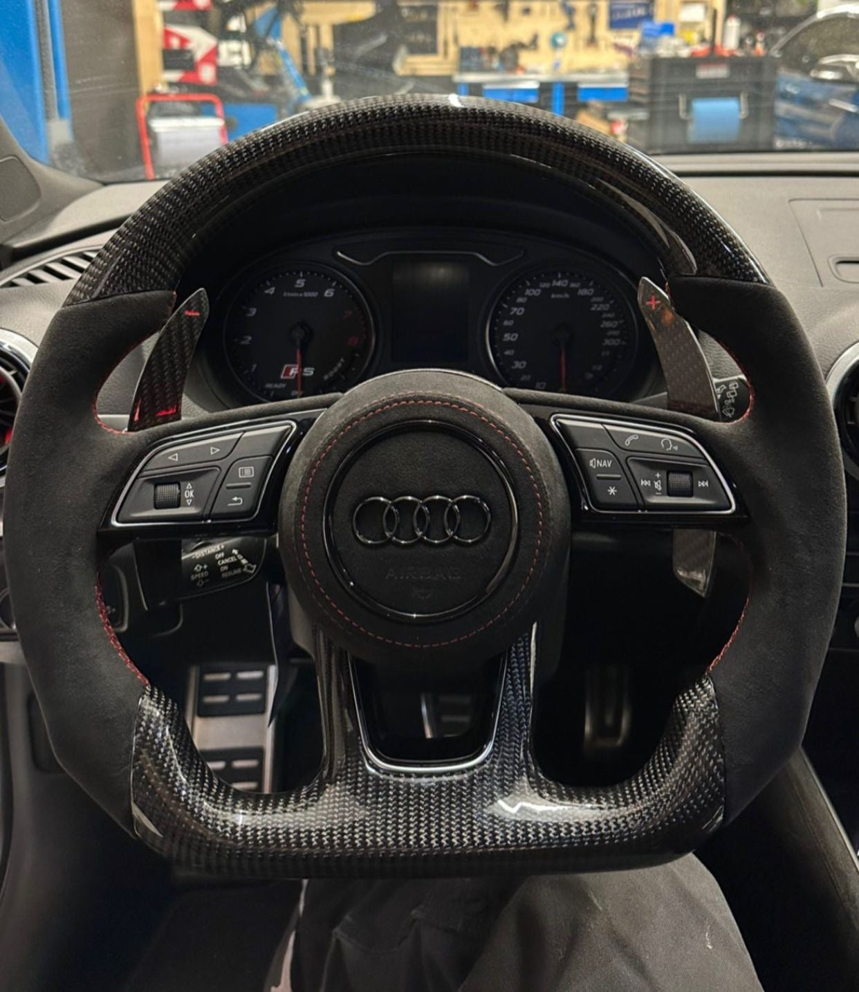 Audi Carbon Sport Steering Wheel