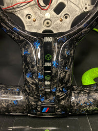 BMW Sport Steering Wheel Forged Carbon LED (Upgrade to Facelift)