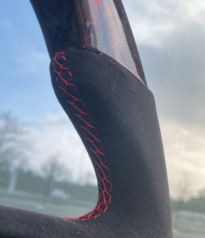 Jeep Sport Steering Wheel Forged Carbon Color Splitter
