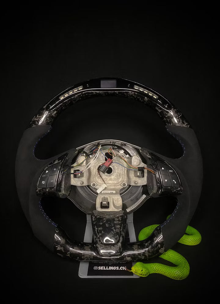 Fiat Sport Steering Wheel Forged Carbon (LED)
