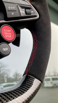 Audi Sport Steering Wheel Carbon LED (R8 upgrade)