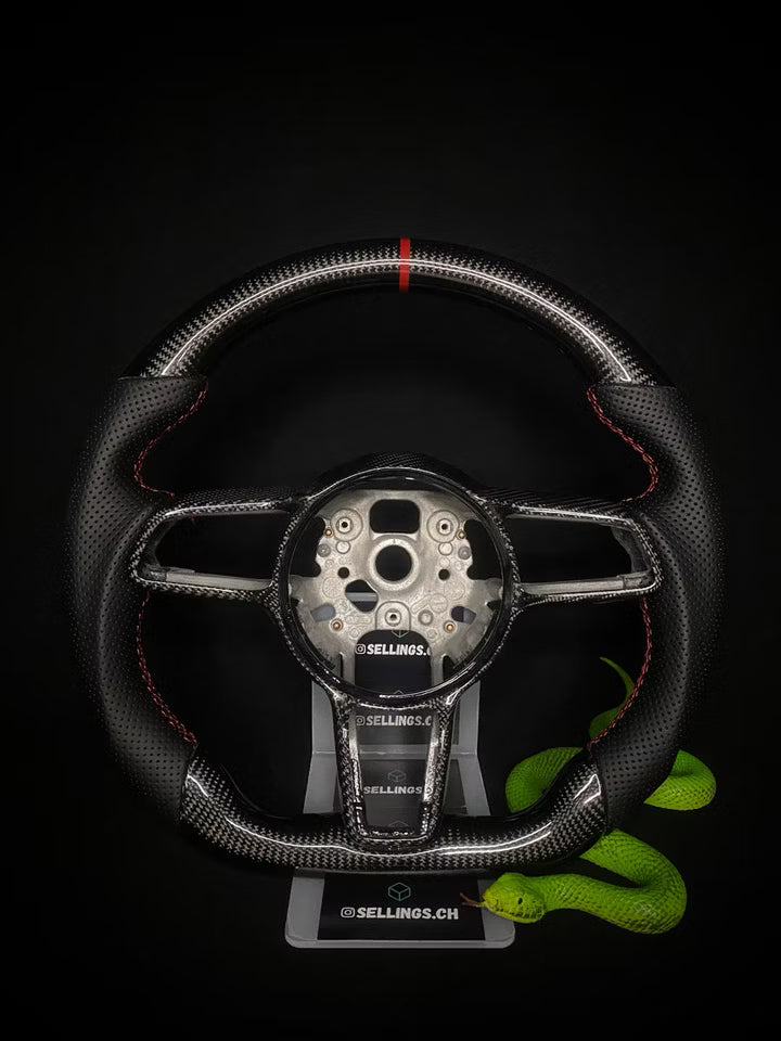 Porsche Carbon Sport Steering Wheel (LED)