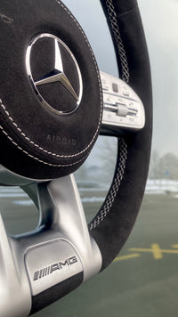 Mercedes AMG Sport Steering Wheel Alcantara (LED)