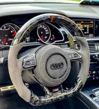 Audi Sport Steering Wheel Forged Carbon