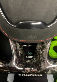 Dodge Sports Steering Wheel Forged Carbon Color Flakes