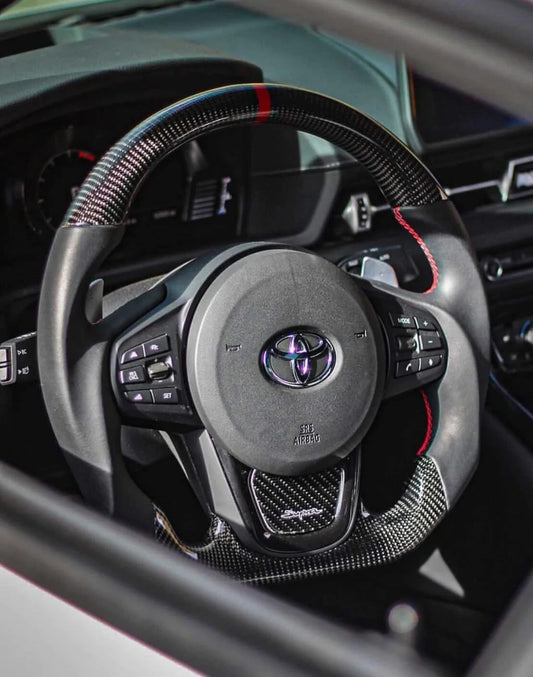 Toyota Supra Carbon Sports Steering Wheel