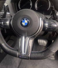 ///M Performance Carbon Steering Wheel Trim