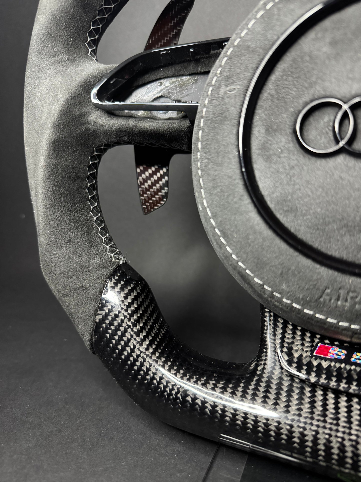 Audi Carbon Sport Steering Wheel
