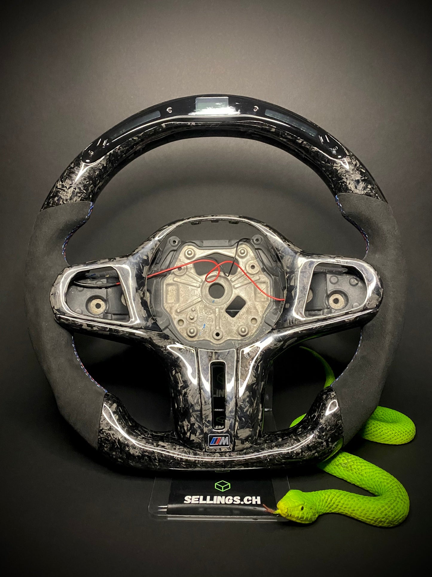BMW Sport Steering Wheel Forged Carbon (LED) G-Series