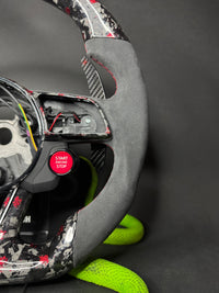 Audi Sport Steering Wheel Forged Carbon Color Splitter
