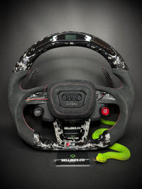 Audi Sport Steering Wheel Forged Carbon (LED)