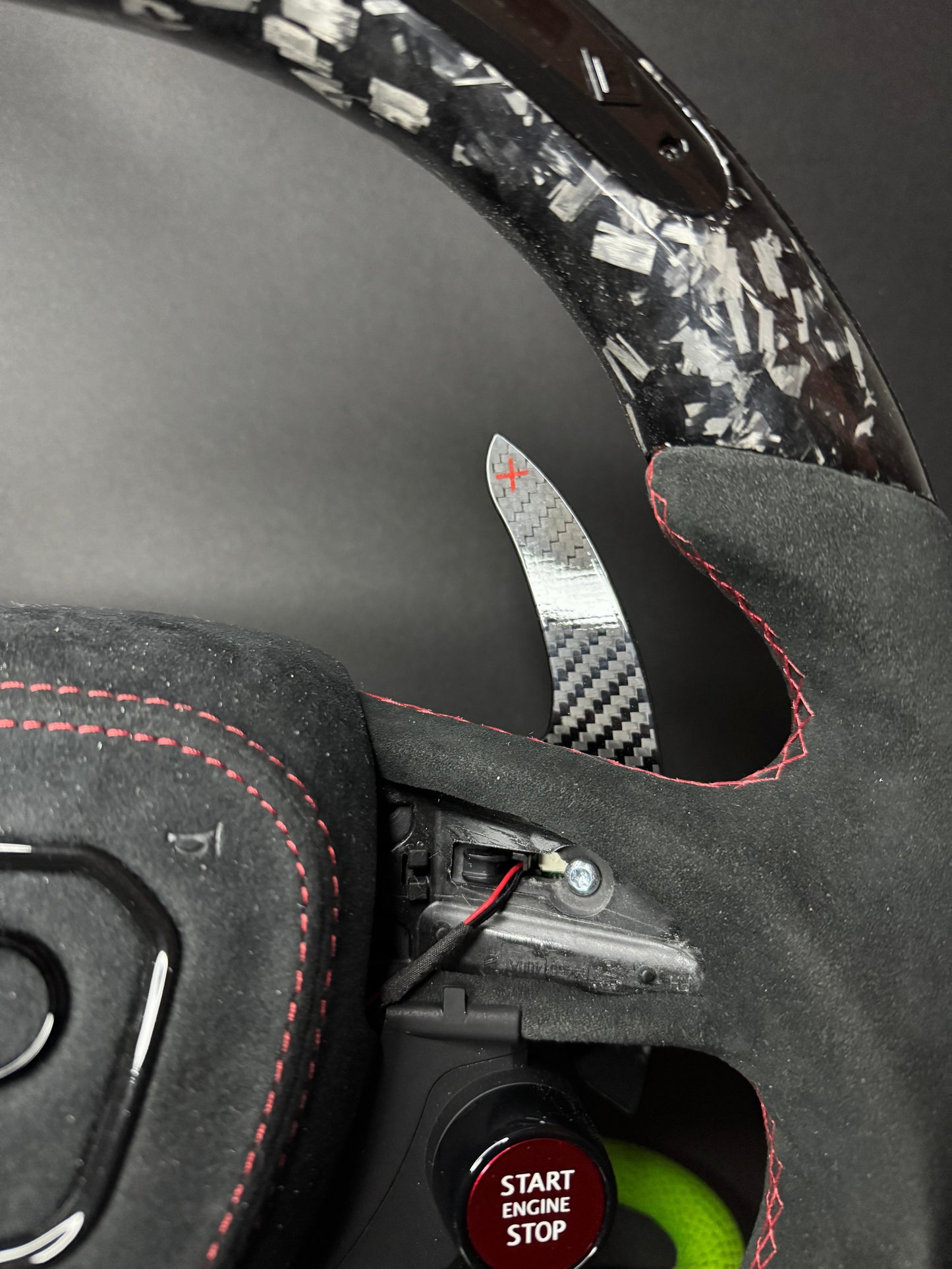 Audi Sport Steering Wheel Forged Carbon (LED)