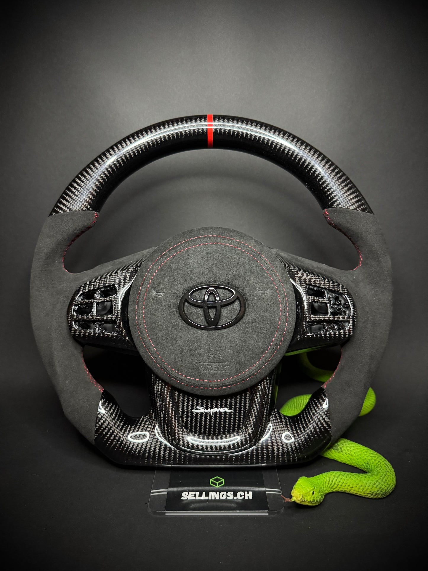 Toyota Supra Carbon Sports Steering Wheel