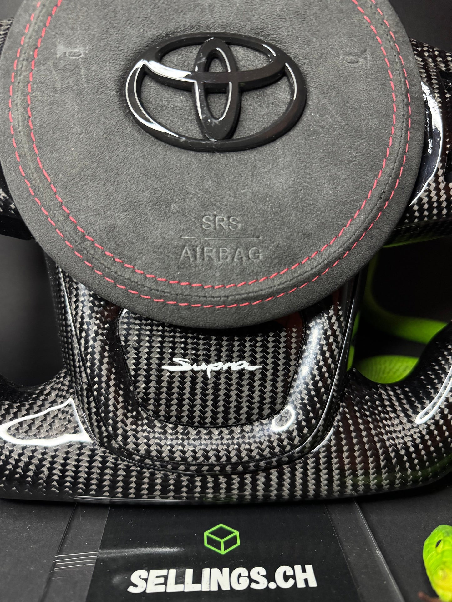 Toyota Supra Carbon Sports Steering Wheel