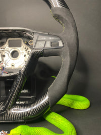 Seat Sport Steering Wheel Carbon (LED)