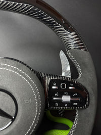 Mercedes AMG Carbon LED Sports Steering Wheel (Upgrade to Facelift)