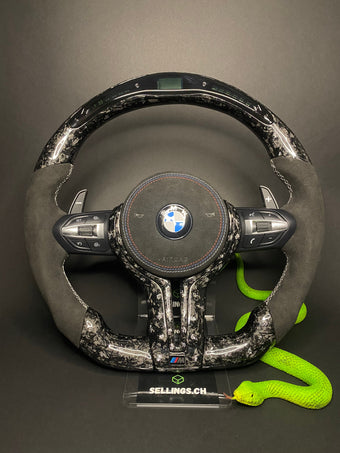 compare product BMW Sport Steering Wheel Forged Carbon LED (Upgrade to Facelift)