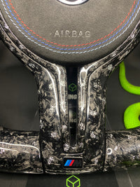 BMW Sport Steering Wheel Forged Carbon LED (Upgrade to Facelift)