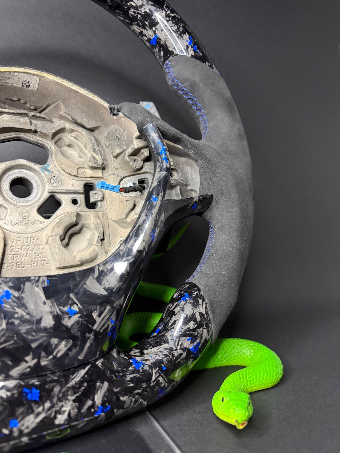 BMW Sports Steering Wheel Forged Carbon Color Flakes E-Series