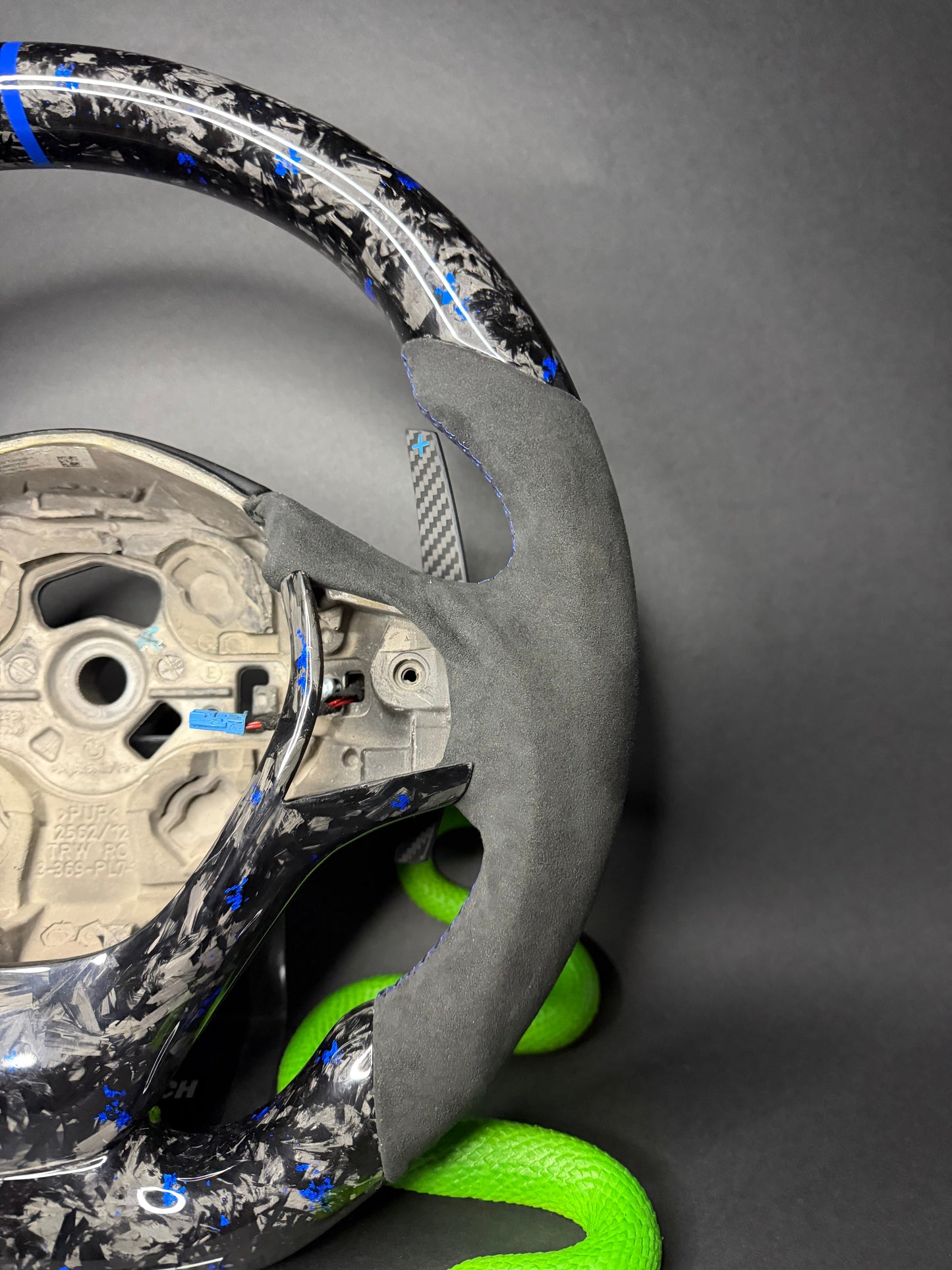 BMW Sports Steering Wheel Forged Carbon Color Flakes E-Series
