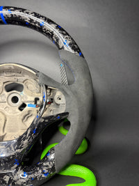 BMW Sports Steering Wheel Forged Carbon Color Flakes E-Series