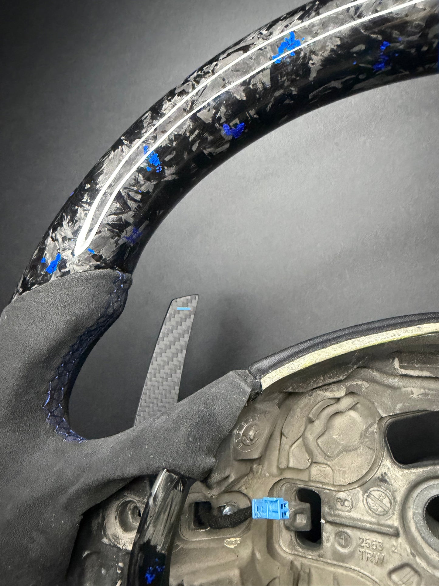 BMW Sports Steering Wheel Forged Carbon Color Flakes E-Series