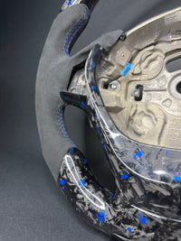 BMW Sports Steering Wheel Forged Carbon Color Flakes E-Series