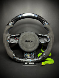 Jaguar Sport Steering Wheel Forged Carbon Color Splitter (LED)