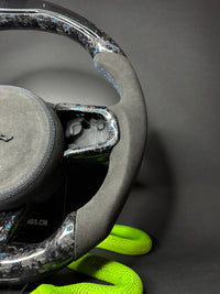 Jaguar Sport Steering Wheel Forged Carbon Color Splitter (LED)