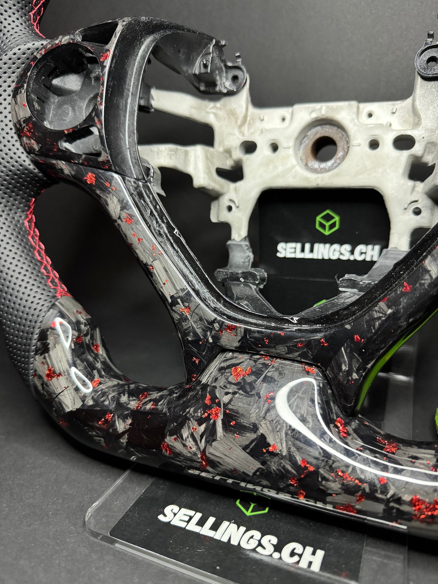 Honda Sport Steering Wheel Forged Carbon Color Splitter