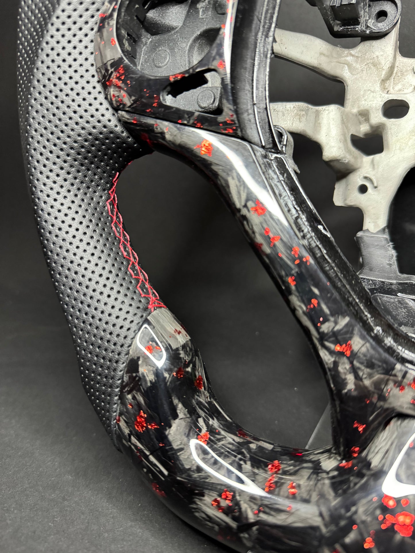 Honda Sport Steering Wheel Forged Carbon Color Splitter