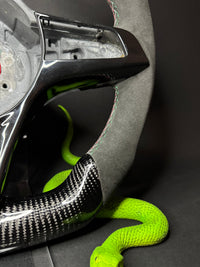 Alfa Romeo Carbon Sports Steering Wheel (LED)