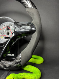 Alfa Romeo Carbon Sports Steering Wheel (LED)