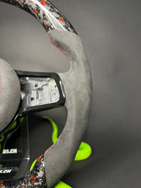 VW Golf 7/7.5 Sports Steering Wheel Forged Carbon Color Splitter