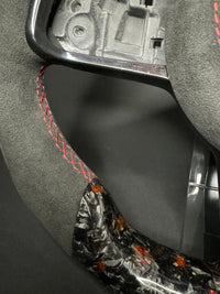 VW Golf 7/7.5 Sports Steering Wheel Forged Carbon Color Splitter